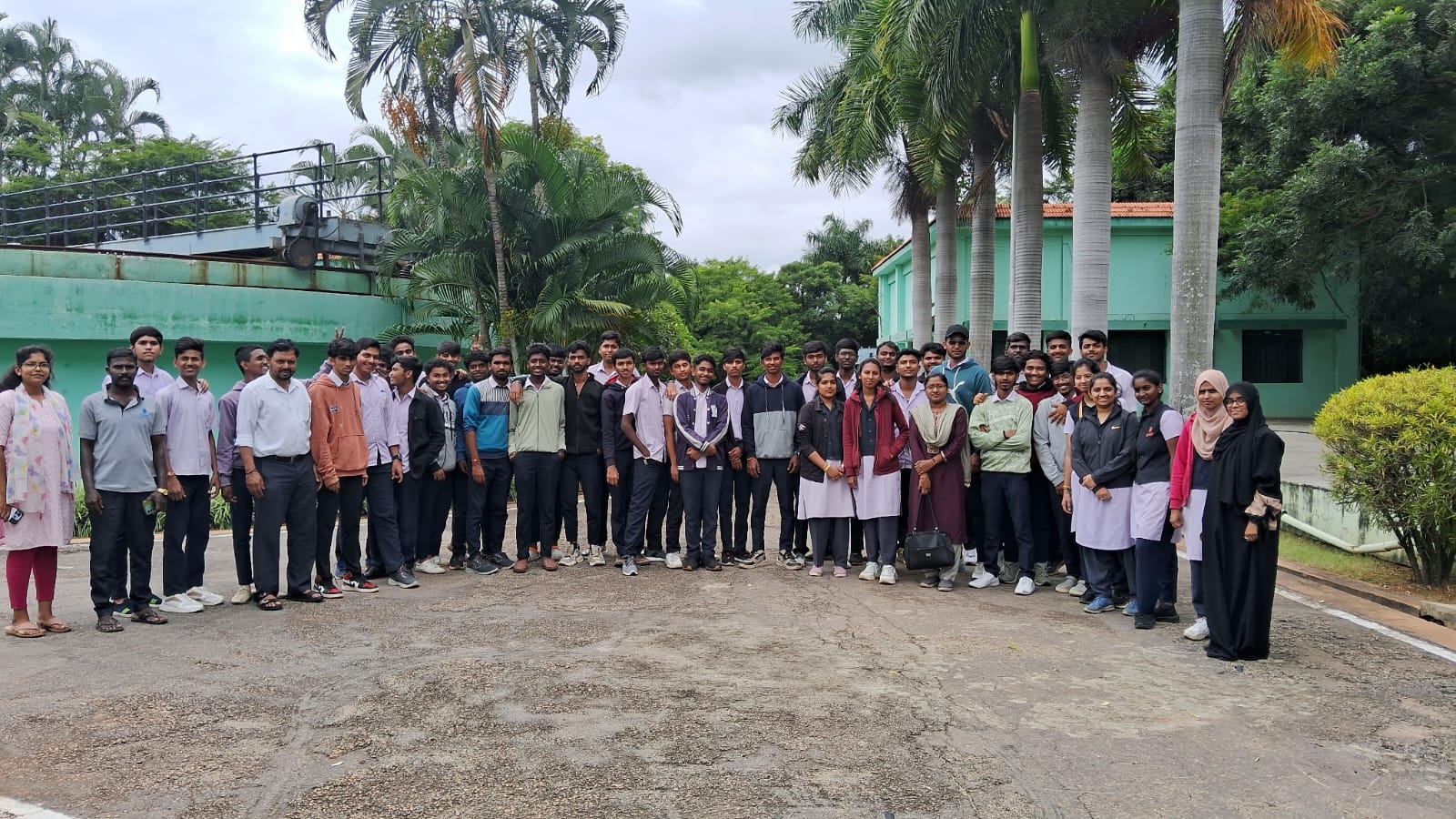 An Industrial visit to Yelahanka Sewage Treatment Plant ,BWSSB 