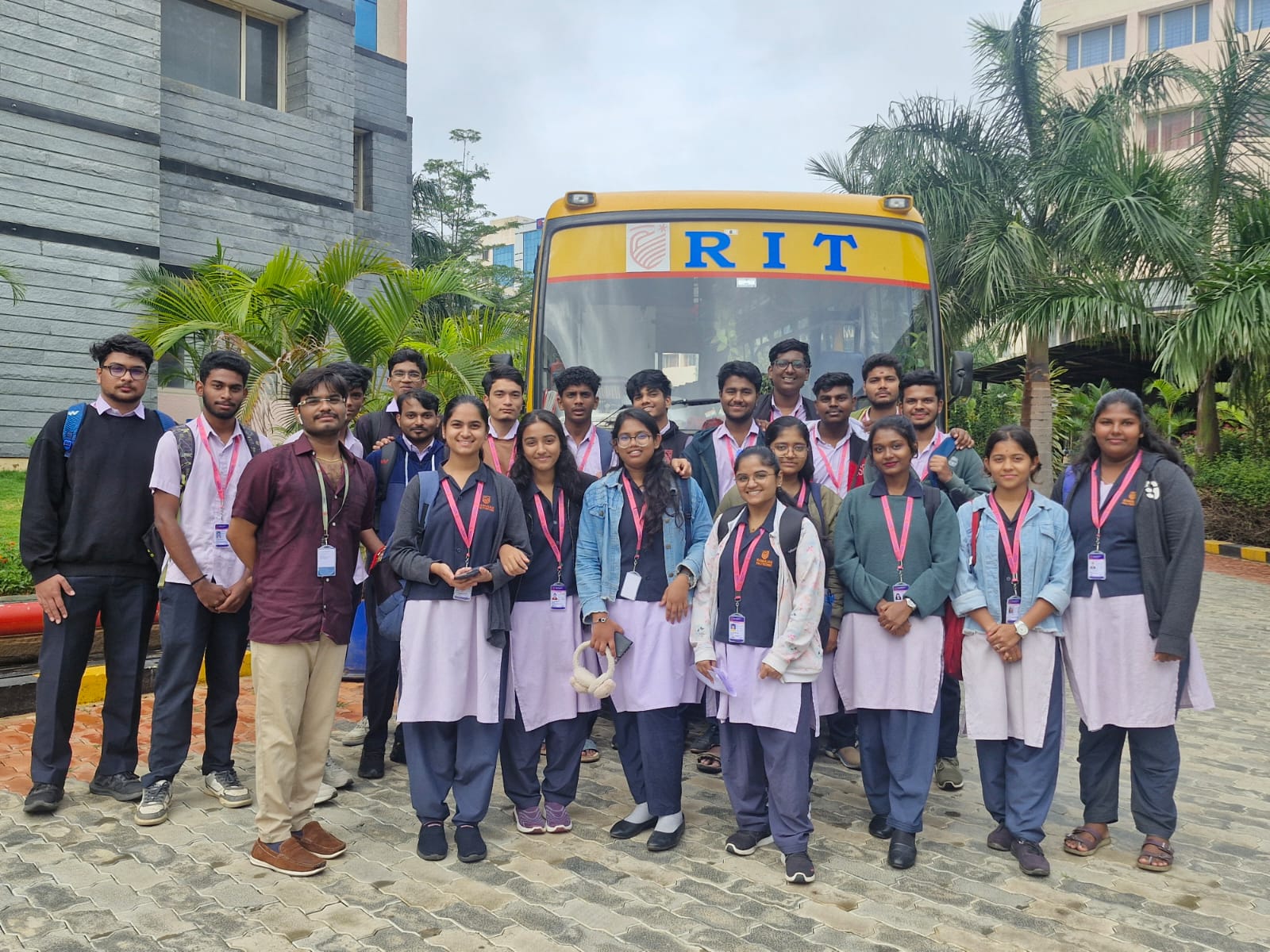 An Industrial visit to M/s.Aivolved Technologies  on 19th September 2025 for Final year Computer Science department students on the pathway Cyber Security
