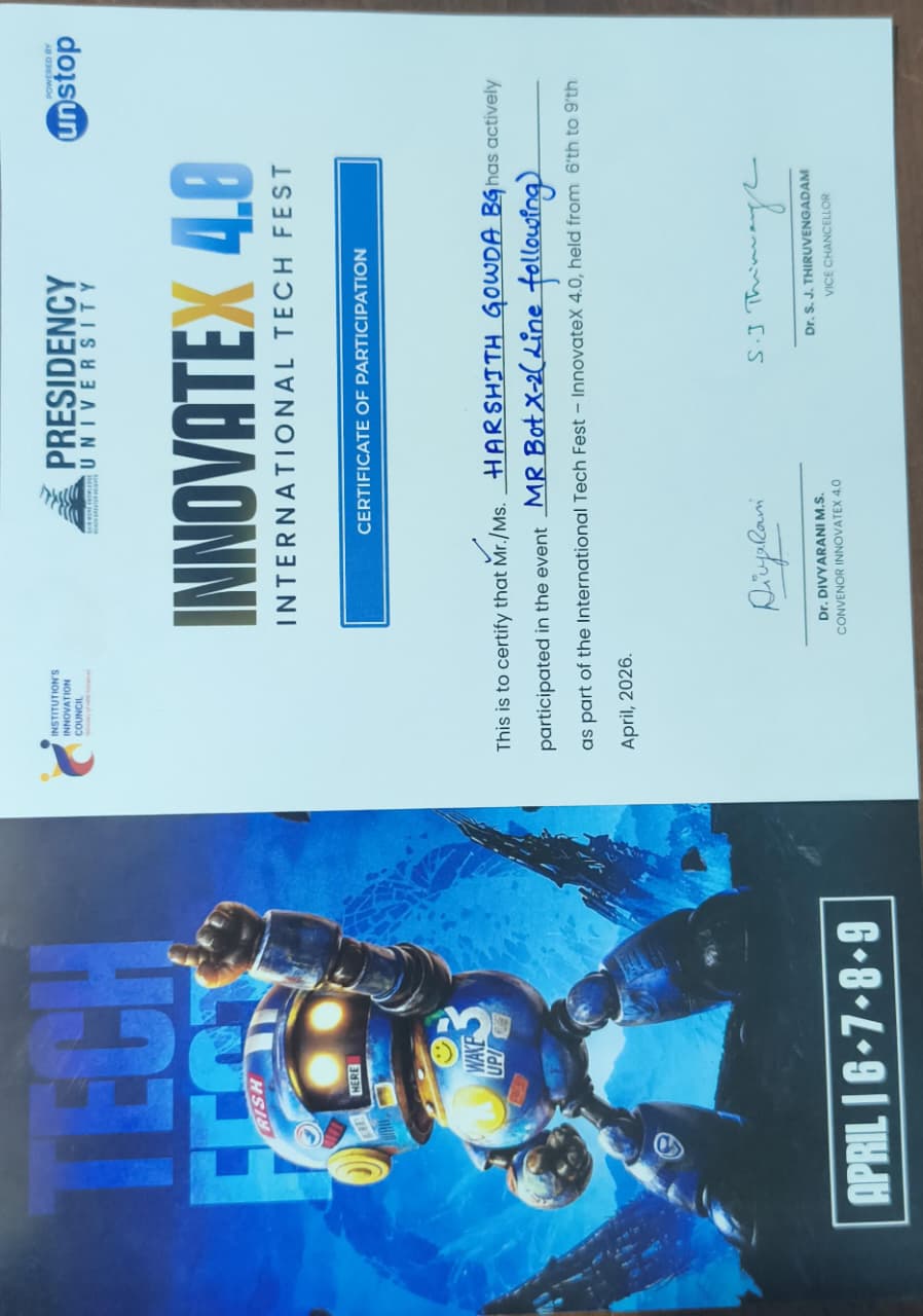 "LINE BLAZE" the robotics competition